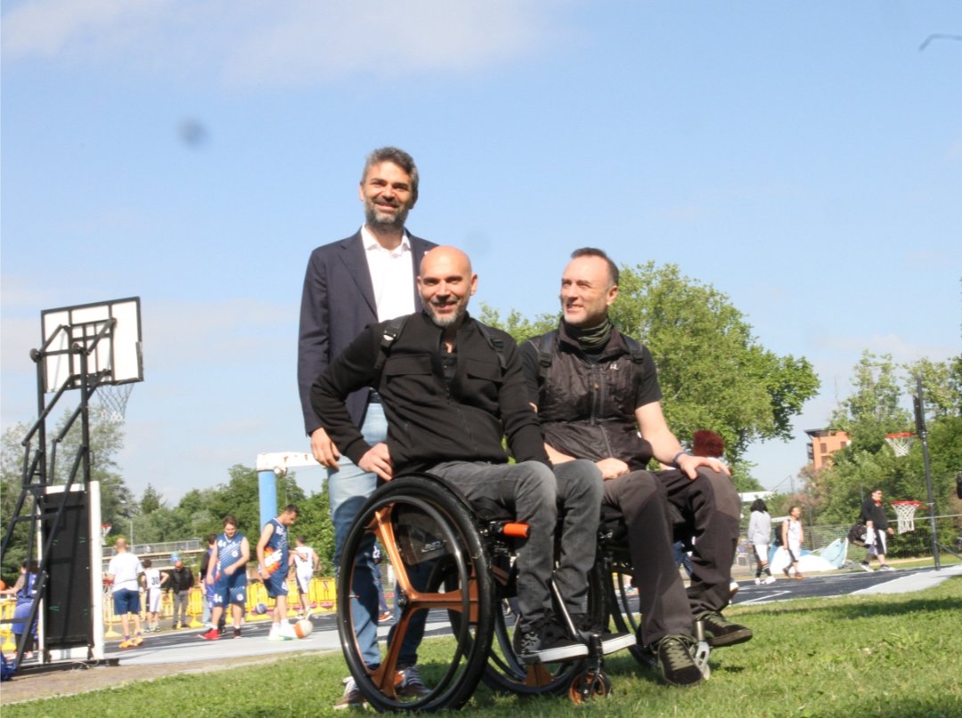 L'Assessore allo Sport durante l'evento Sportability Day